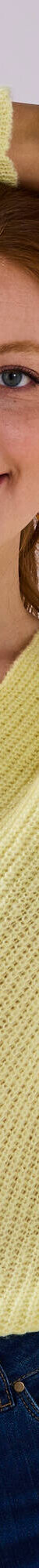 Pull col V, maille anglaise toucher doux (jaune pâle) Pull col V, maille anglaise toucher doux (jaune pâle)